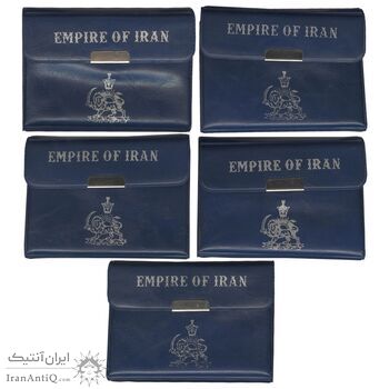 مدال های نقره سری جشنهای 2500 ساله شاهنشاهی - PF65 - محمد رضا شاه