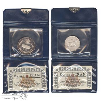 مدال های نقره سری جشنهای 2500 ساله شاهنشاهی - PF65 - محمد رضا شاه