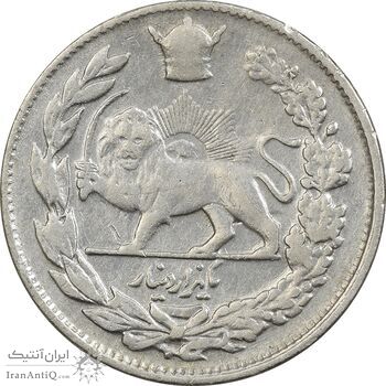 سکه 1000 دینار 1306 تصویری - VF25 - رضا شاه