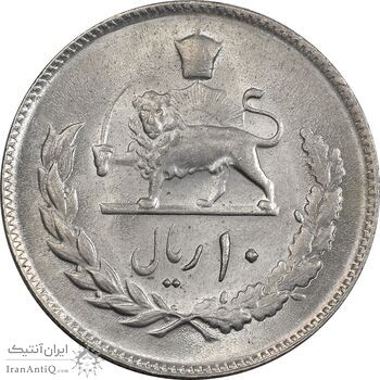 سکه 10 ریال 1357 - MS61 - محمد رضا شاه سکه 10 ریال 1357 - MS61 - محمد رضا شاه