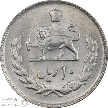 سکه 10 ریال 1357 - MS61 - محمد رضا شاه سکه 10 ریال 1357 - MS61 - محمد رضا شاه