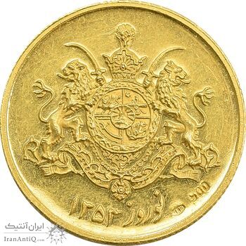 مدال طلا یادبود گارد شاهنشاهی - نوروز 1353 - MS64 - محمد رضا شاه مدال طلا یادبود گارد شاهنشاهی - نوروز 1353 - MS64 - محمد رضا شاه