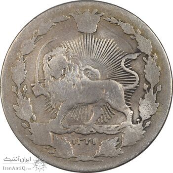 سکه 100 دینار 1321 - VF25 - مظفرالدین شاه
