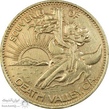 مدال یادبود دره ملی مرگ کالیفرنیا - AU50 - ایالات متحده آمریکا مدال یادبود دره ملی مرگ کالیفرنیا - AU50 - ایالات متحده آمریکا