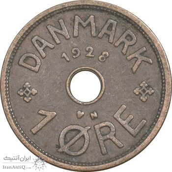 سکه 1 اوره 1928 کریستیان دهم - EF45 - دانمارک سکه 1 اوره 1928 کریستیان دهم - EF45 - دانمارک
