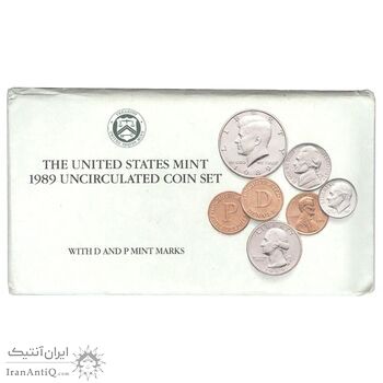 مجموعه سکه های آمریکا 1989 - UNC