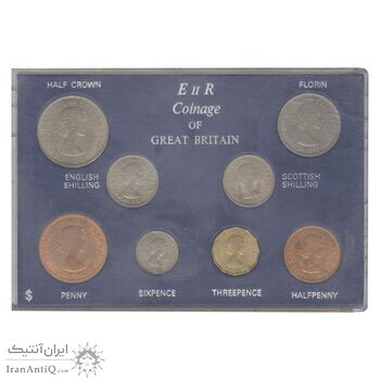 مجموعه سکه های انگلستان 1966 - UNC