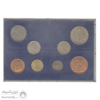 مجموعه سکه های انگلستان 1966 - UNC