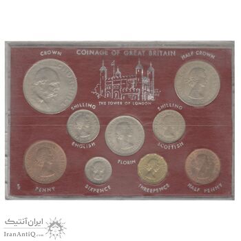 مجموعه سکه های انگلستان 1965 - چرچیل - UNC