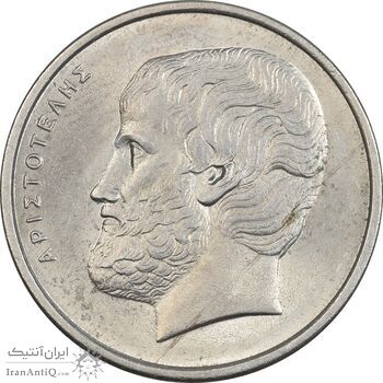 سکه 5 دراخما 1986 جمهوری سوم - AU58 - یونان سکه 5 دراخما 1986 جمهوری سوم - AU58 - یونان