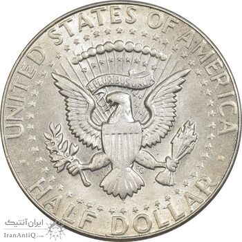 سکه نیم دلار 1969D کندی - AU58 - آمریکا