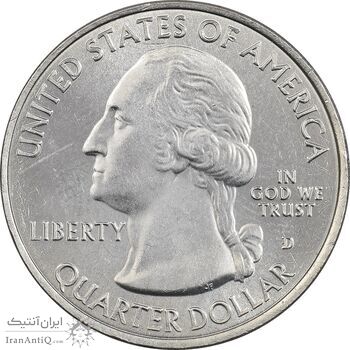 سکه کوارتر دلار 2018D ساحل دریاچه ملی راکس - MS62 - آمریکا سکه کوارتر دلار 2018D ساحل دریاچه ملی راکس - MS62 - آمریکا