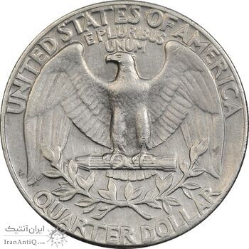 سکه کوارتر دلار 1973 واشنگتن - EF40 - آمریکا سکه کوارتر دلار 1973 واشنگتن - EF40 - آمریکا