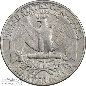 سکه کوارتر دلار 1985D واشنگتن - EF40 - آمریکا