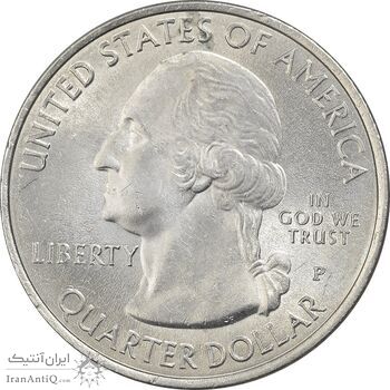 سکه کوارتر دلار 2015P ساراتوگا - MS62 - آمریکا
