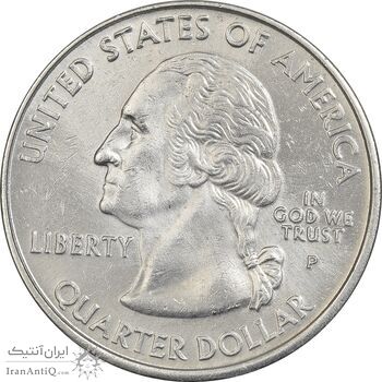سکه کوارتر دلار 2001P ایالتی (رود آیلند) - MS61 - آمریکا سکه کوارتر دلار 2001P ایالتی (رود آیلند) - MS61 - آمریکا