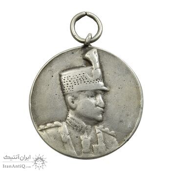 مدال نقره ذوالفقار - VF - رضا شاه