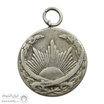 مدال نقره ذوالفقار - VF - رضا شاه