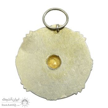 مدال نقره فرهنگ درجه 1 - EF - محمد رضا شاه