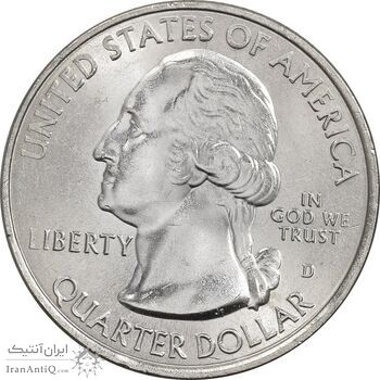 سکه کوارتر دلار 2016D (پارک ملی تئودور روزولت) - MS63 - آمریکا