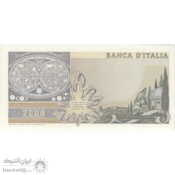 اسکناس 2000 لیر 1983 (گالیله) جمهوری - تک - UNC64 - ایتالیا