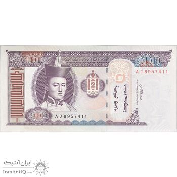 اسکناس 100 توگروگ 2008 جمهوری - تک - UNC63 - مغولستان