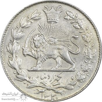 سکه 1000 دینار 1330 خطی - MS62 - احمد شاه سکه 1000 دینار 1330 خطی - MS62 - احمد شاه