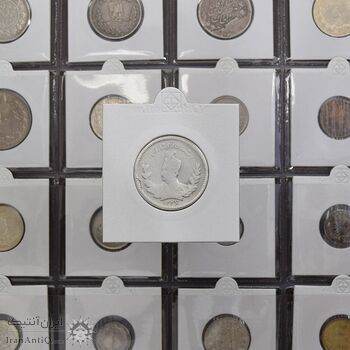 سکه 500 دینار 1326 تصویری (دو تاریخ) - VF25 - محمد علی شاه سکه 500 دینار 1326 تصویری (دو تاریخ) - VF25 - محمد علی شاه