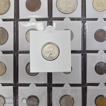 سکه 500 دینار 1308 - AU58 - رضا شاه