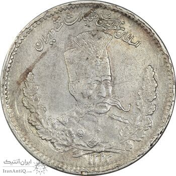 سکه 2000 دینار 1323 تصویری - AU50 - مظفرالدین شاه سکه 2000 دینار 1323 تصویری - AU50 - مظفرالدین شاه