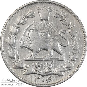 سکه 1000 دینار 1306/5 خطی - سورسارژ تاریخ - EF40 - رضا شاه سکه 1000 دینار 1306/5 خطی - سورسارژ تاریخ - EF40 - رضا شاه