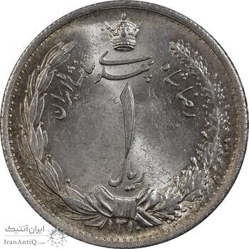 سکه 1 ریال 1310 - MS64 - رضا شاه سکه 1 ریال 1310 - MS64 - رضا شاه