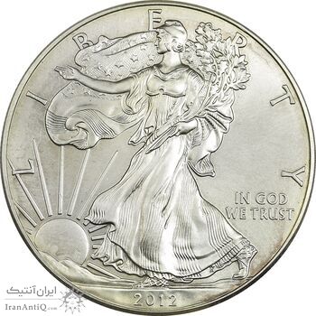 سکه 1 دلار 2012 عقاب - MS64 - آمریکا سکه 1 دلار 2012 عقاب - MS64 - آمریکا
