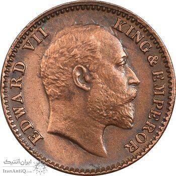 سکه 1/12 آنه ادوارد هفتم - هند - AU55 - بریتانیا سکه 1/12 آنه ادوارد هفتم - هند - AU55 - بریتانیا