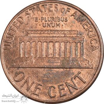 سکه 1 سنت 1987D لینکلن - MS61 - آمریکا