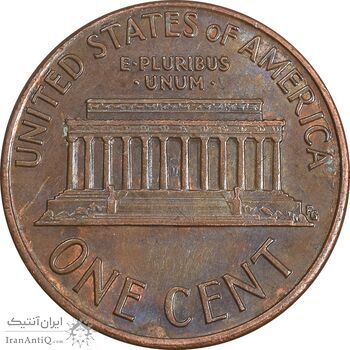 سکه 1 سنت 1989 لینکلن - EF40 - آمریکا