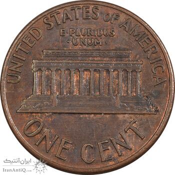 سکه 1 سنت 1990 لینکلن - AU50 - آمریکا