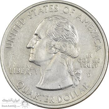 سکه کوارتر دلار 1999D ایالتی (کنکتیکت) - AU58 - آمریکا