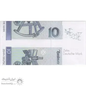 اسکناس 10 مارک 1993 - ارور برش - UNC63 - آلمان