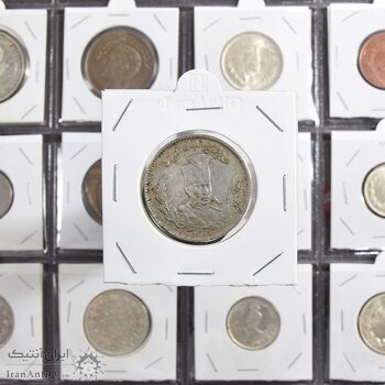 سکه 2000 دینار 1323 تصویری - EF45 - مظفرالدین شاه سکه 2000 دینار 1323 تصویری - EF45 - مظفرالدین شاه