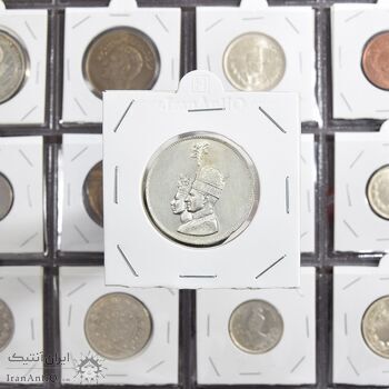 مدال نقره جشن تاجگذاری 1346 - MS61 - محمد رضا شاه مدال نقره جشن تاجگذاری 1346 - MS61 - محمد رضا شاه