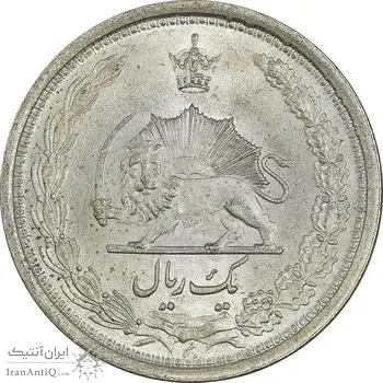 سکه 1 ریال 1313 - MS66 - رضا شاه