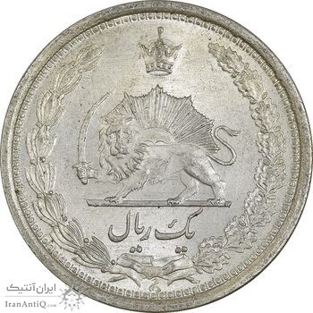 سکه 1 ریال 1313 - MS63 - رضا شاه