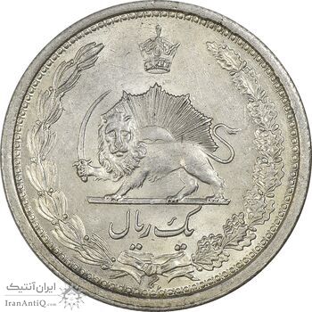 سکه 1 ریال 1313 - MS62 - رضا شاه
