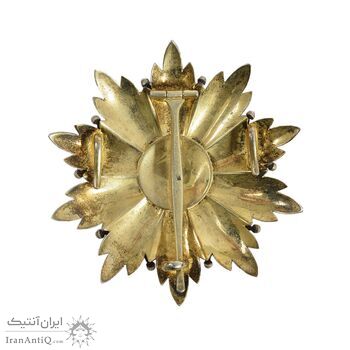 نشان تاج درجه یک 1332 - AU - احمد شاه