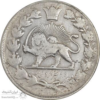 سکه 2000 دینار 1304 صاحبقران - VF35 - ناصرالدین شاه