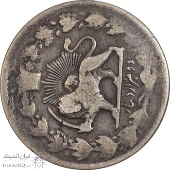 سکه 2000 دینار صاحبقران (تاریخ نامشخص) - VF25 - ناصرالدین شاه