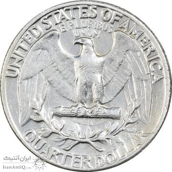 سکه کوارتر دلار 1964 واشنگتن - EF45 - آمریکا سکه کوارتر دلار 1964 واشنگتن - EF45 - آمریکا