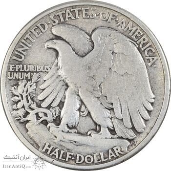 سکه نیم دلار 1942 نماد آزادی - EF40 - آمریکا