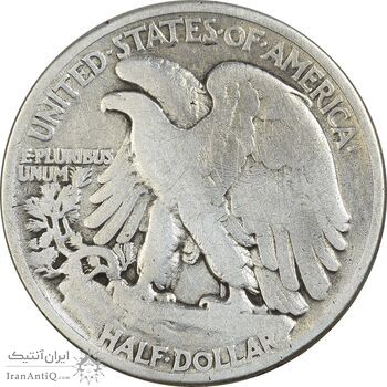 سکه نیم دلار 1941 نماد آزادی - VF30 - آمریکا